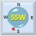 Wind from SSW Wind from SSW