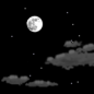 Saturday Night: Mostly clear, with a low around 63. Saturday Night: Mostly Clear