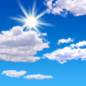 Saturday: Mostly sunny, with a high near 87. Saturday: Mostly Sunny