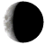 Waning Crescent, 24 days, 8 hours, 22 minutes in cycle